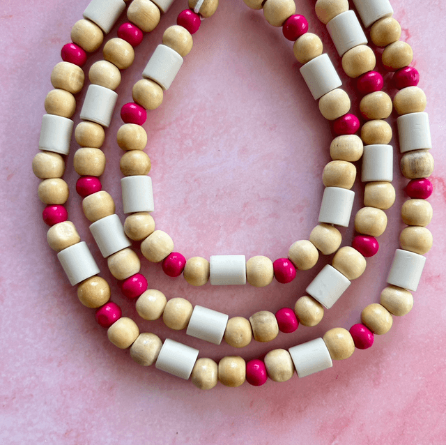 Collier esthé-tique en perles 