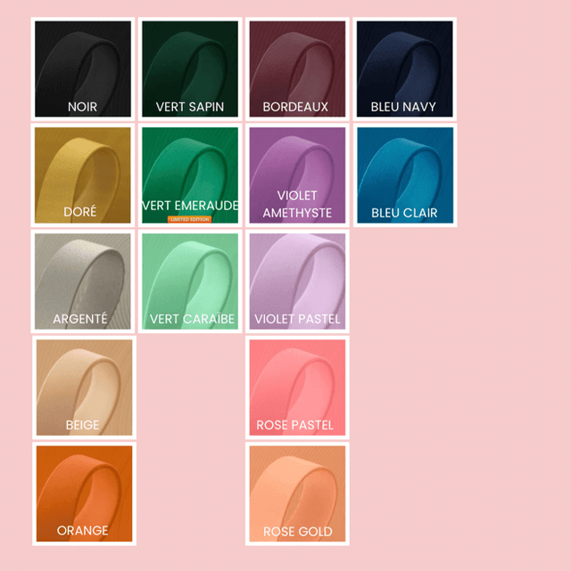 Collier 19mm - clip