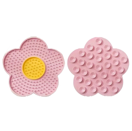 Lickmat fleur silicone chien